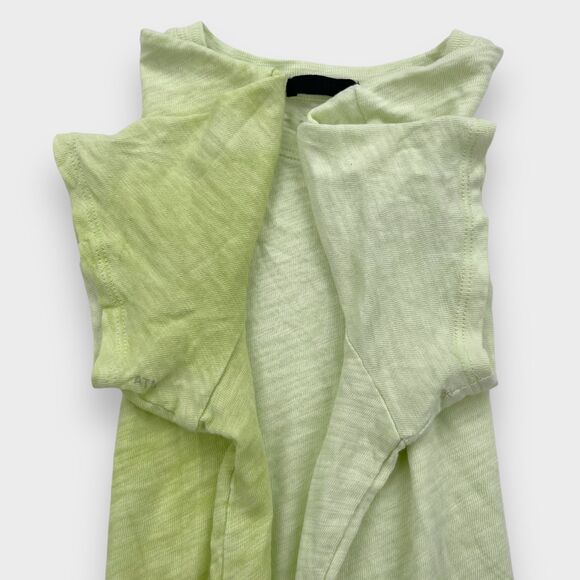 ATM Anthony Thomas Melillo T Shirt Womens Small Ombre Fade Slub Green - Picture 6 of 12